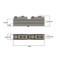 56-300-1 MODULAR SOLUTIONS DOOR PART PARALLEL GLIDE-ROLL ELEMENT